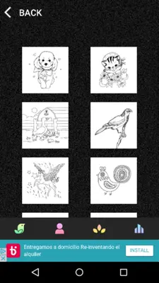 Coloring Book-Pigment And Painting android App screenshot 2